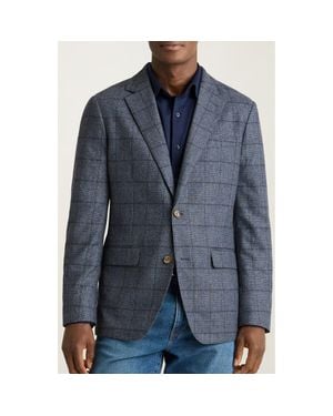 Bonobos Jetsetter Unconstructed Virgin Wool Blend Suit Jacket - Blue