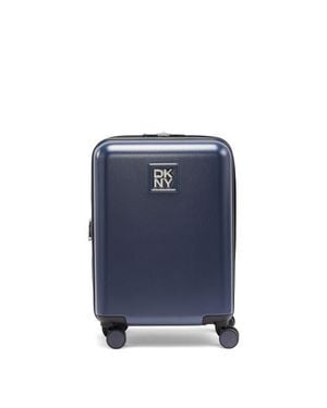 DKNY Expandable Hardshell 21 Lightweight Carry On Suitcase With Spinner Wheels - Blue