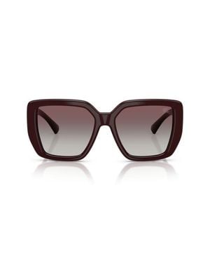 Burberry 54Mm Square Sunglasses - Brown