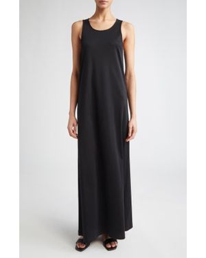 GIA STUDIOS Isha Cotton Tank Maxi Dress - Black