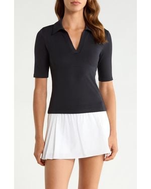 Beyond Yoga Sport Active Polo - Black