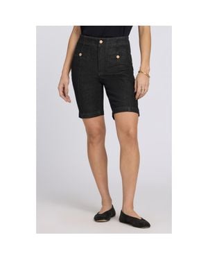 NYDJ Ella Denim Shorts - Black