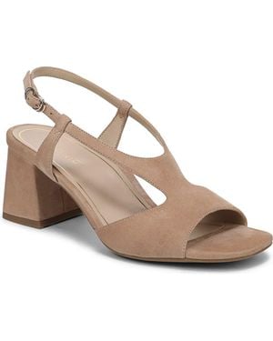 Vionic Raquel Block Heel Sandal - Metallic