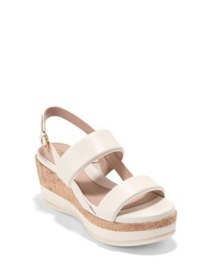 Cole Haan Aislin Slingback Platform Wedge Sandal - Pink