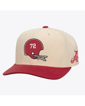 Mitchell & Ness Crimson Alabama Crimson Tide Two-Tone Pro Crown Adjustable Hat - Pink