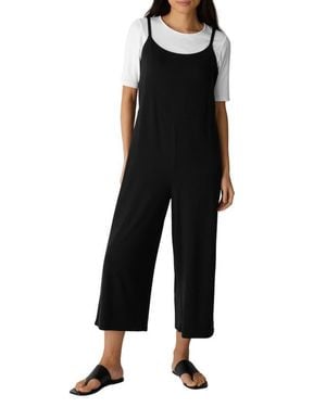 Eileen Fisher Jersey Jumpsuit - Black