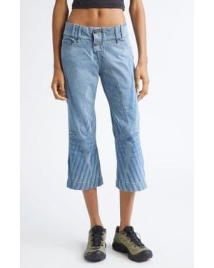 PAOLINA RUSSO Capri Jeans - Blue