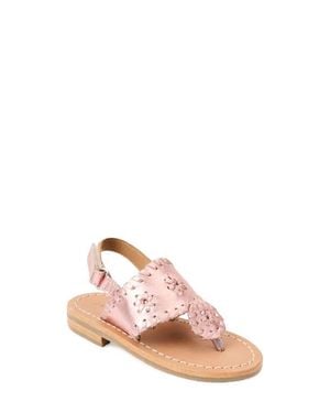 Jack Rogers Kids' Jacks Slingback Sandal - Pink