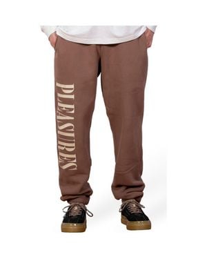 Pleasures Onyx Logo Sweatpants - Brown