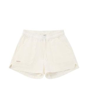 Amundsen 3.5Incher Safari Linen Shorts - White