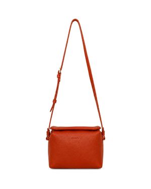 Écotorie Agnes Leather Crossbody Bag - Red