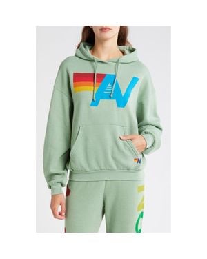 Aviator Nation Logo Hoodie - Green