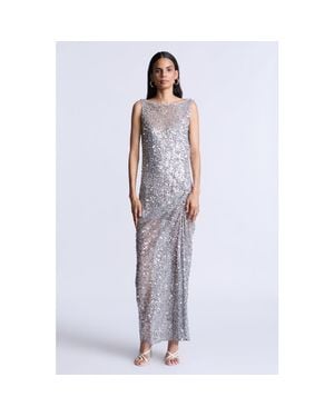 BCBGMAXAZRIA Lorraine Gown - Purple