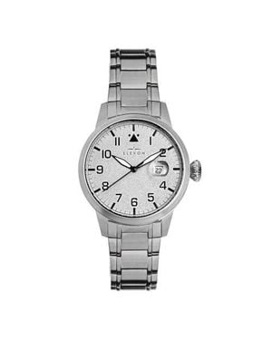 Elevon Watches Stealth Bracelet Watch W/Date - Metallic