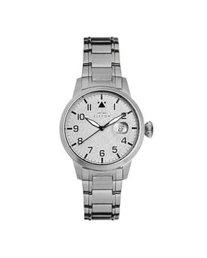 Elevon Watches Stealth Bracelet Watch W/Date - Metallic