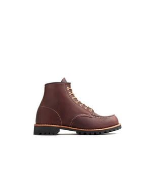 Red Wing Roughneck Oil Slick Leather Boot - Brown