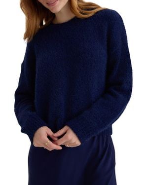 Bella Dahl Drop Shoulder Sweater - Black