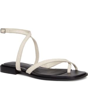 PAIGE Reese Ankle Strap Sandal - Metallic