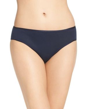 Hanro Cotton Seamless Hi Cut Briefs - Blue