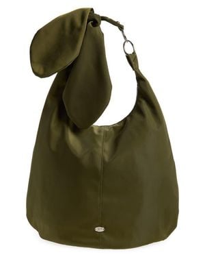 Damson Madder Gene Oversized Hobo Bag - Green