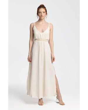 Monlicia Elinora Maxi Dress - Natural