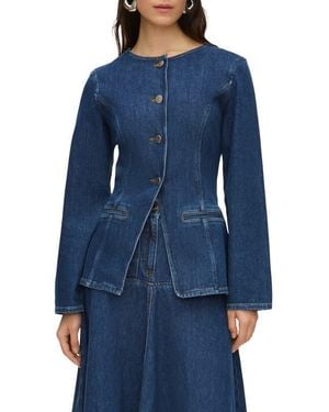 ALIGNE Daphne Denim Blazer - Blue