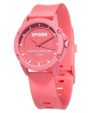 SPGBK WATCHES Bubblegum Silicone Strap Watch, 44Mm - Pink
