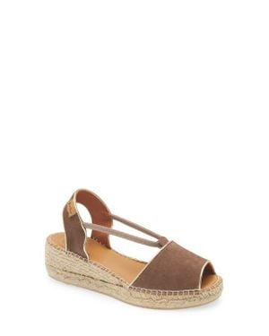 Toni Pons Bilda Espadrille Wedge Sandal - Brown