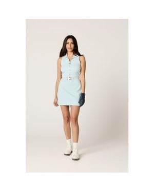 Goldie Byrd Belted Sport Dress - White