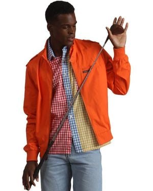 Members Only Classic Iconic Racer Jacket - Red