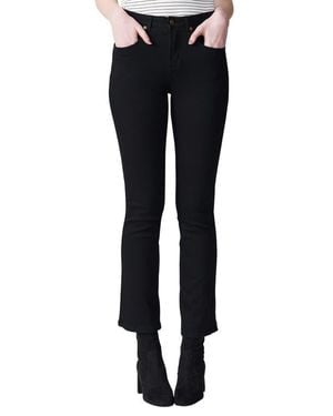 UNIVERSAL STANDARD Marne High Waist Relaxed Bootcut Jeans - Black