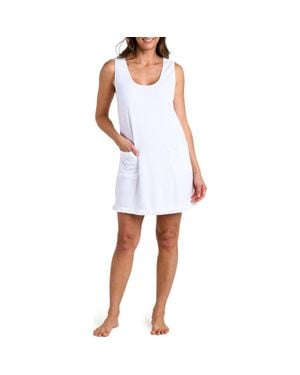La Blanca Wild Nomad Sleeveless Minidress - White