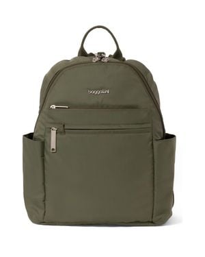 Baggallini Securtex Anti-Theft Vacation Backpack - Green