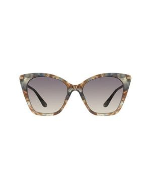 Stuart Weitzman 56Mm Gradient Cat Eye Sunglasses - Multicolor