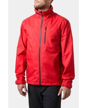 Helly Hansen Crew 2.0 Waterproof Sailing Jacket - Red