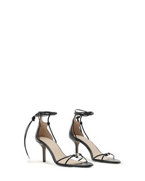 AllSaints Ali Ankle Wrap Sandal - White