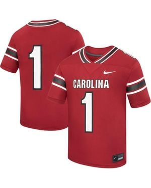 Nike Preschool #1 South Carolina Gamecocks Home Replica Football Jersey - Red