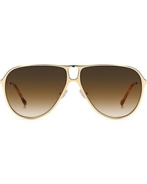Isabel Marant 60Mm Gradient Pilot Sunglasses - Brown