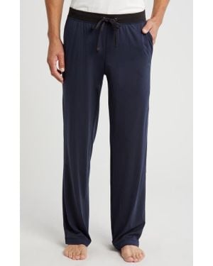 Daniel Buchler Peruvian Pima Cotton Lounge Pants - Blue