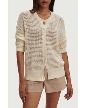 Varley Pembroke Knit Cardigan - Natural