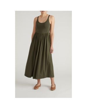 UNIVERSAL STANDARD Cayo Cami Maxi Dress - Green