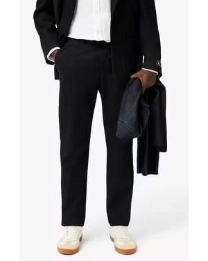 Lacoste Slim Fit Stretch Cotton Chinos - Black