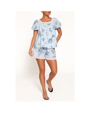 Petal & Pup Fawna Shorts Set - Blue