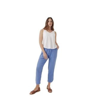 Pact Organic Featherweight Slub Reversible Tank - White