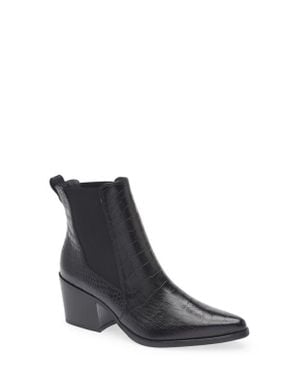 Paul Green Cojo Pointed Toe Chelsea Boot - Black