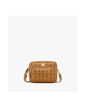 MCM Aren Crossbody - White