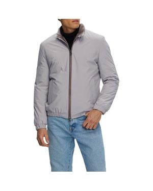 Gorski Jacket With Genuine Shearling Lining - Gray