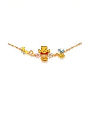 Girls Crew Winnie The Pooh Bracelet - Metallic