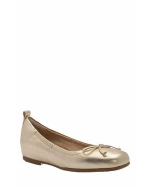 ABEO Cadence Bow Ballet Flat - Natural