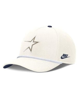 Nike Houston Astros Cooperstown Rise Adjustable Hat - White